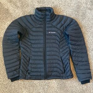 Women’s Columbia Black Down Puffer Jacket